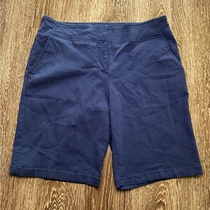 Mens Izod Navy Blue Golf Shorts
